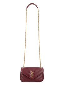 Saint Laurent Women's Borsa Loulou Mini Red