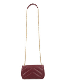 Saint Laurent Women's Borsa Loulou Mini Red