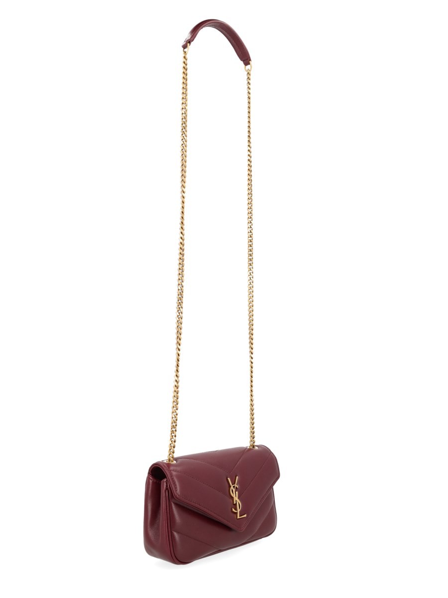 Saint Laurent Women's Borsa Loulou Mini Red