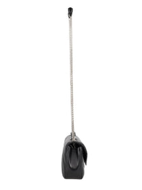 Saint Laurent Women's Borsa Loulou Small in Pelle Trapuntata Black