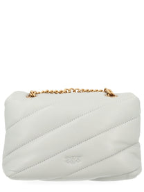 Pinko Women's Borsa Love Puff Baby White