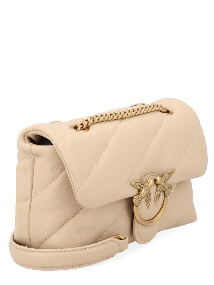 Pinko Women's Borsa Love Puff Mini Beige