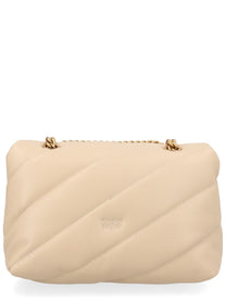 Pinko Women's Borsa Love Puff Mini Beige