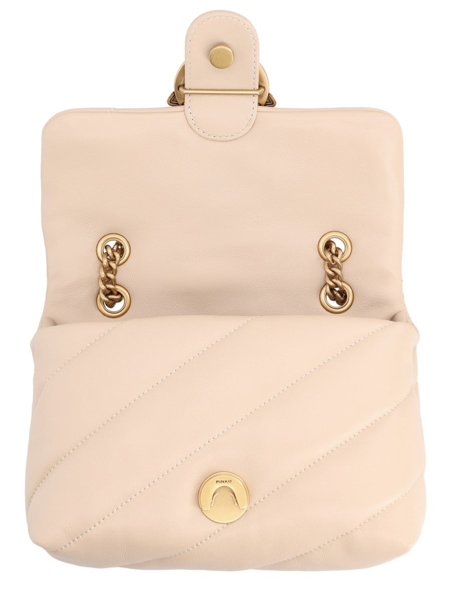 Pinko Women's Borsa Love Puff Mini Beige