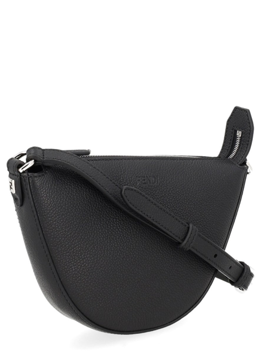 Fendi Men's Borsa Melon Mini Black