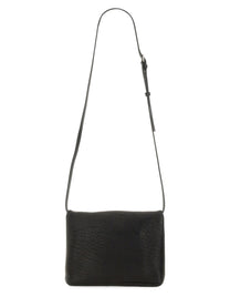 Saint Laurent Men's Messanger Envelope Cassandra Bag Black, view 2