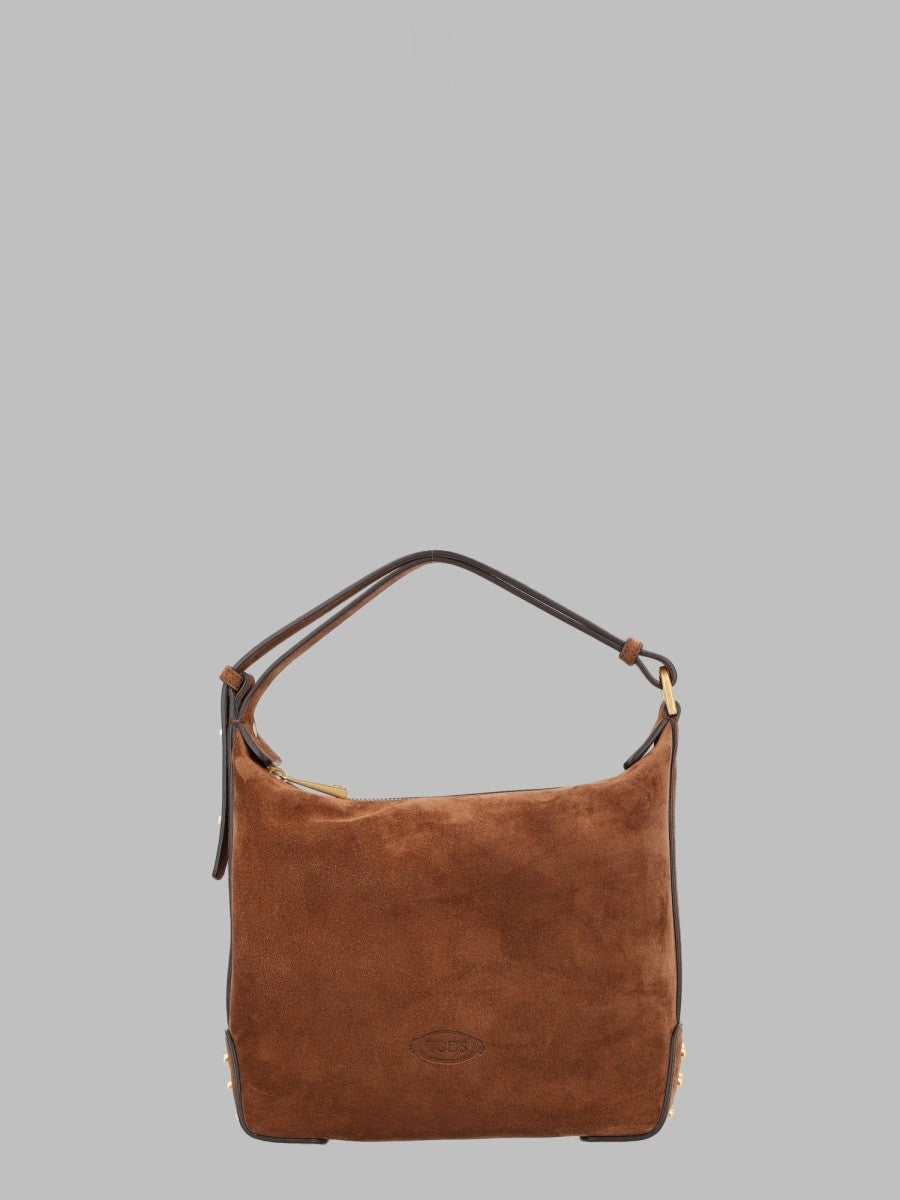 Tod's Women's Borsa Metal Dots Mini Brown
