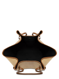 Yuzefi Women's Borsa Mochi in Raffia Beige