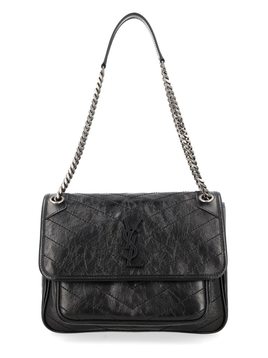 Saint Laurent Women's Borsa Niki Medium Black
