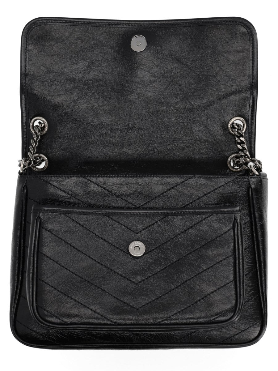 Saint Laurent Women's Borsa Niki Medium Black