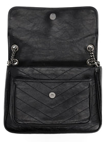Saint Laurent Women's Borsa Niki Medium Black