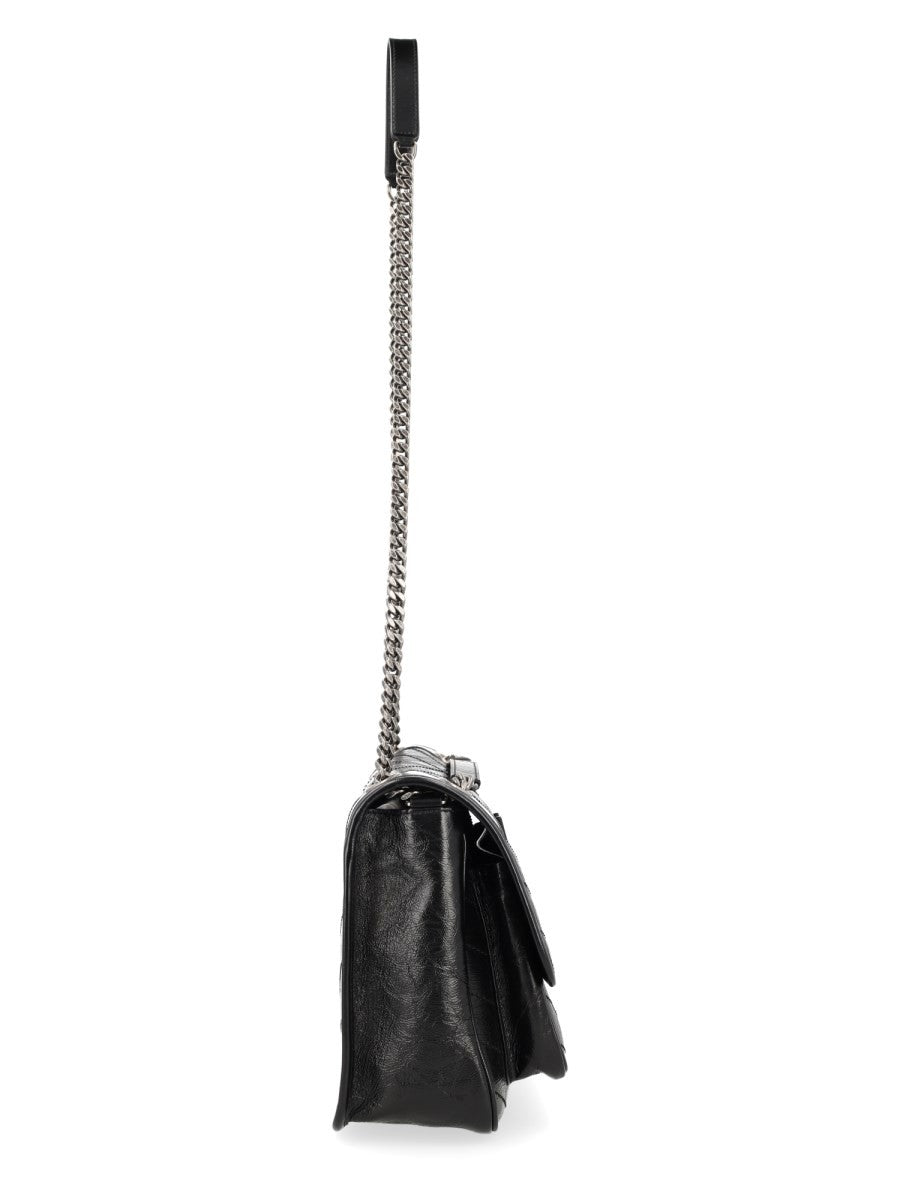 Saint Laurent Women's Borsa Niki Medium Black