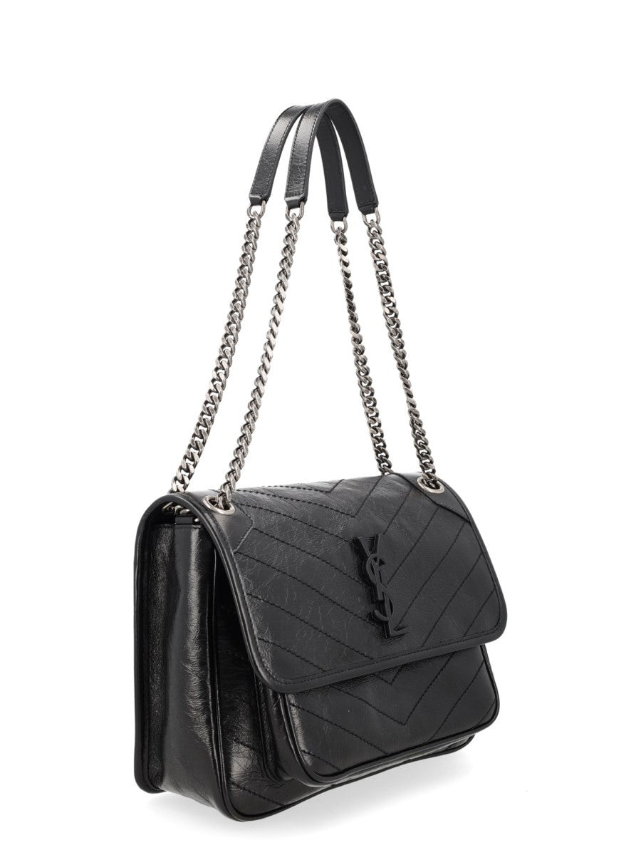 Saint Laurent Women's Borsa Niki Medium Black