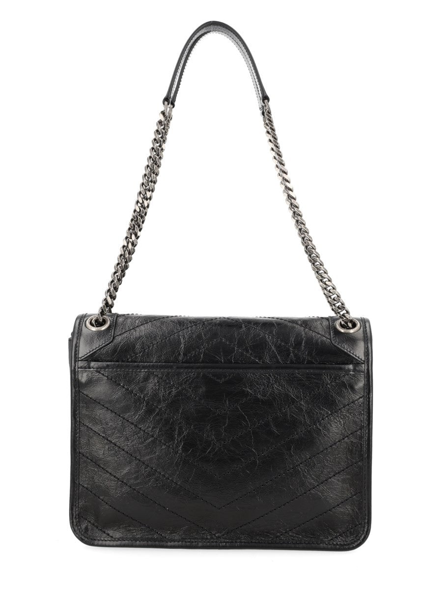 Saint Laurent Women's Borsa Niki Medium Black