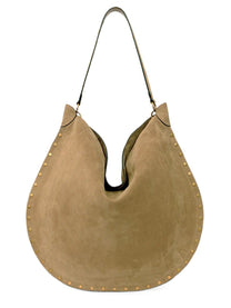 ISABEL MARANT Women's Borsa Oskan Hobo Soft Beige