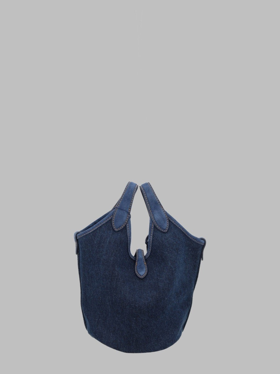 Polo Ralph Lauren Women's Denim Play Small Bag Blue, view 2