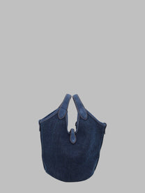 Polo Ralph Lauren Women's Denim Play Small Bag Blue, view 2