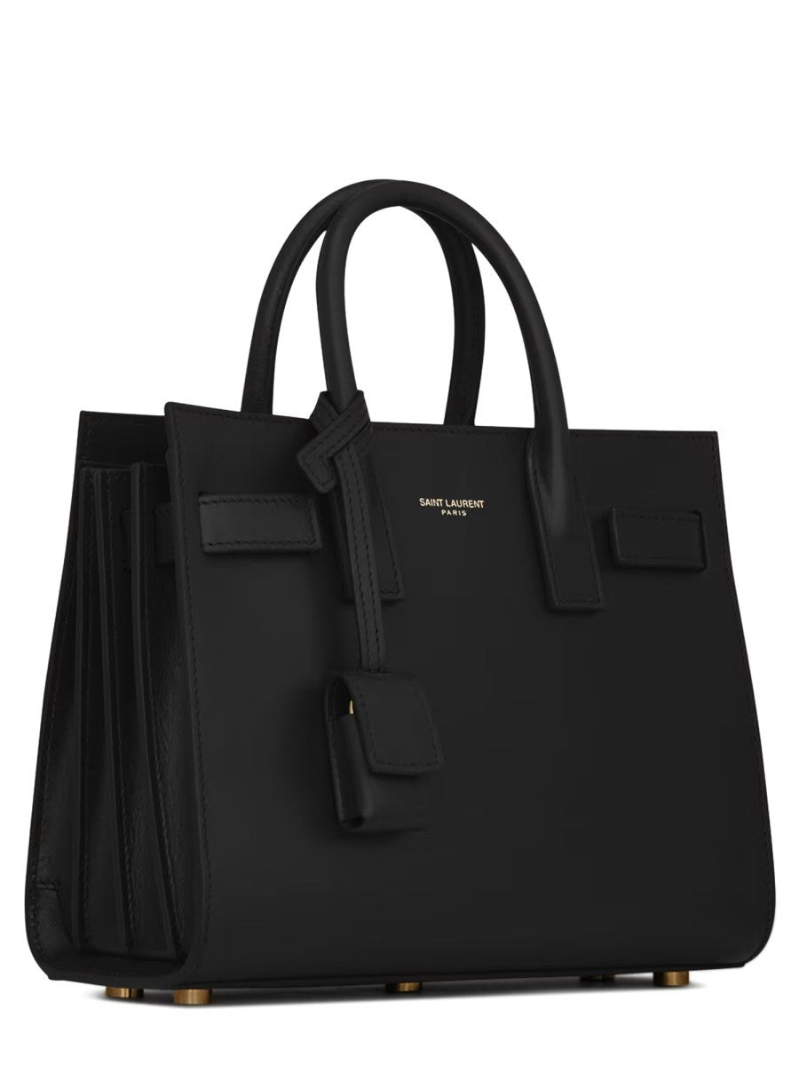 Saint Laurent Women's Borsa Sac De Jour Nano Black
