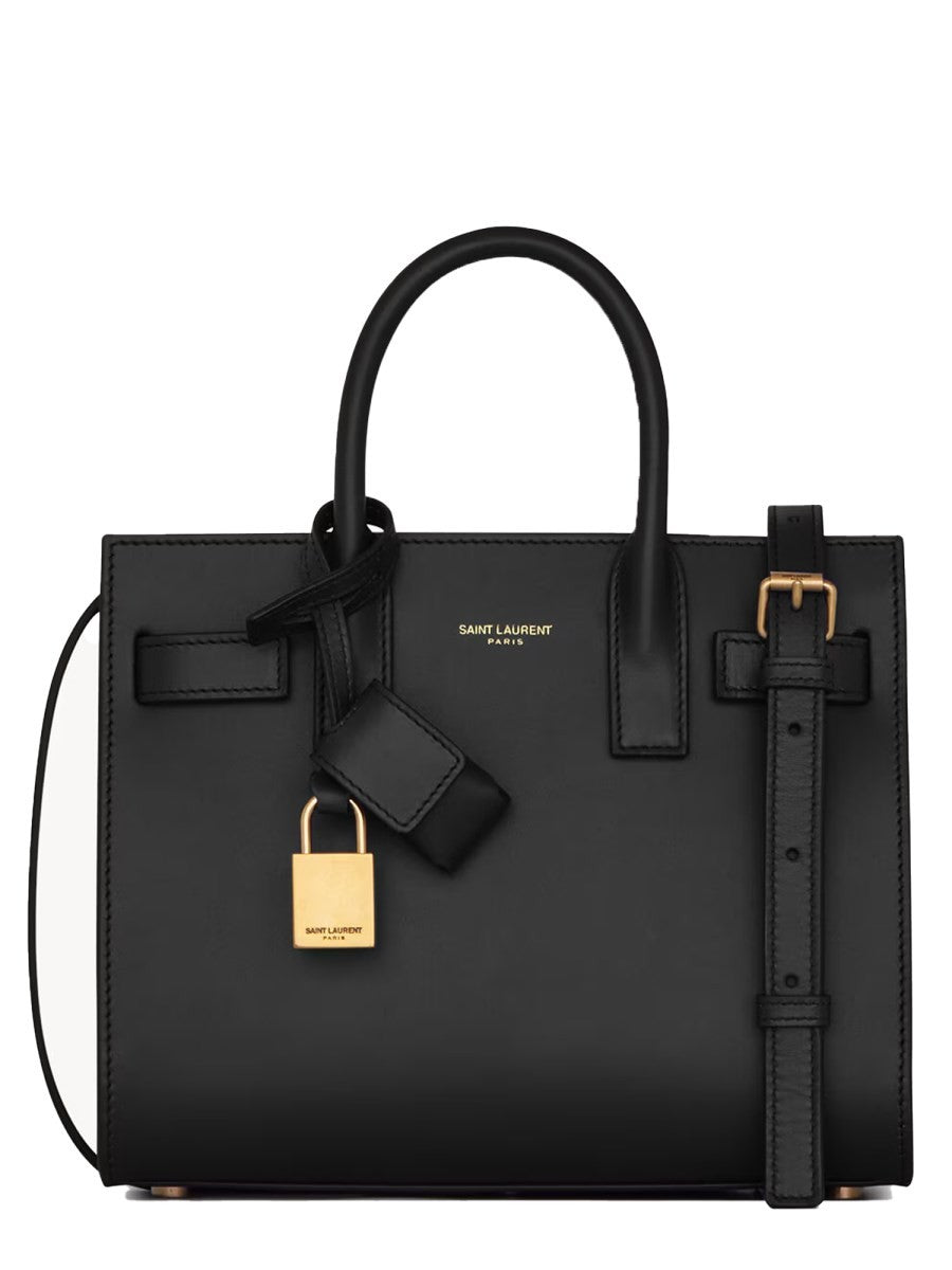 Saint Laurent Women's Borsa Sac De Jour Nano Black