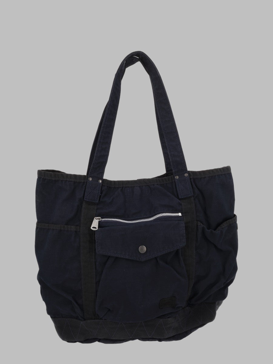 Porter-Yoshida &amp; Co Men's Borsa Tote Crag Medium Blue
