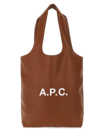 A.P.C Unisex Borsa Tote Ninon Small Beige