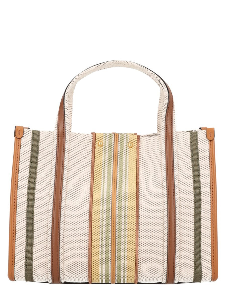 Chloé Women's Borsa Tote Woody Loop Beige
