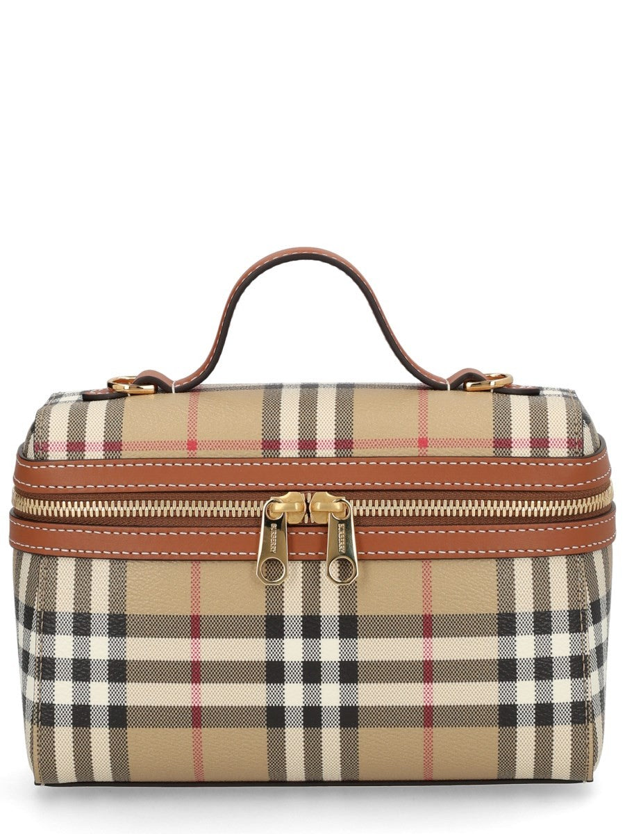 Burberry Women's Borsa Vanity Check Beige