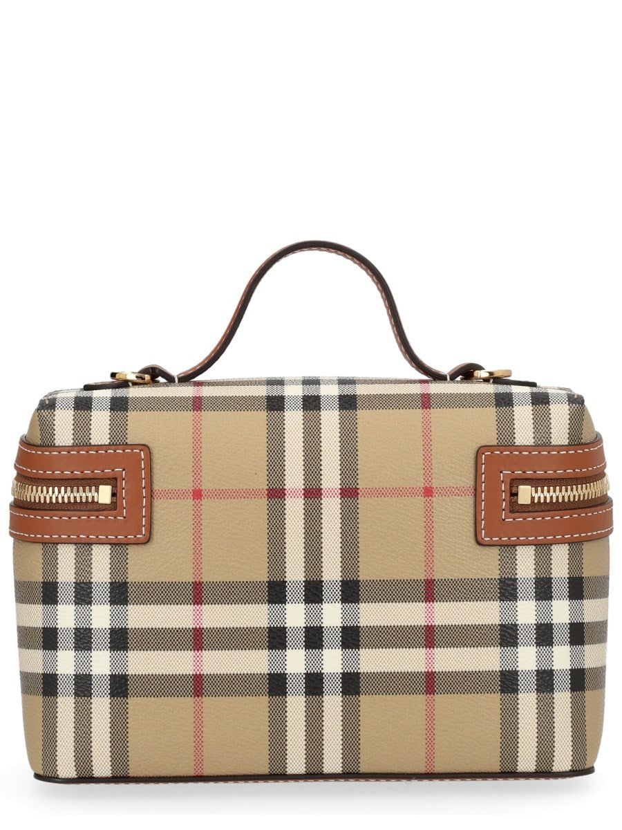 Burberry Women's Borsa Vanity Check Beige