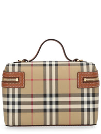 Burberry Women's Borsa Vanity Check Beige
