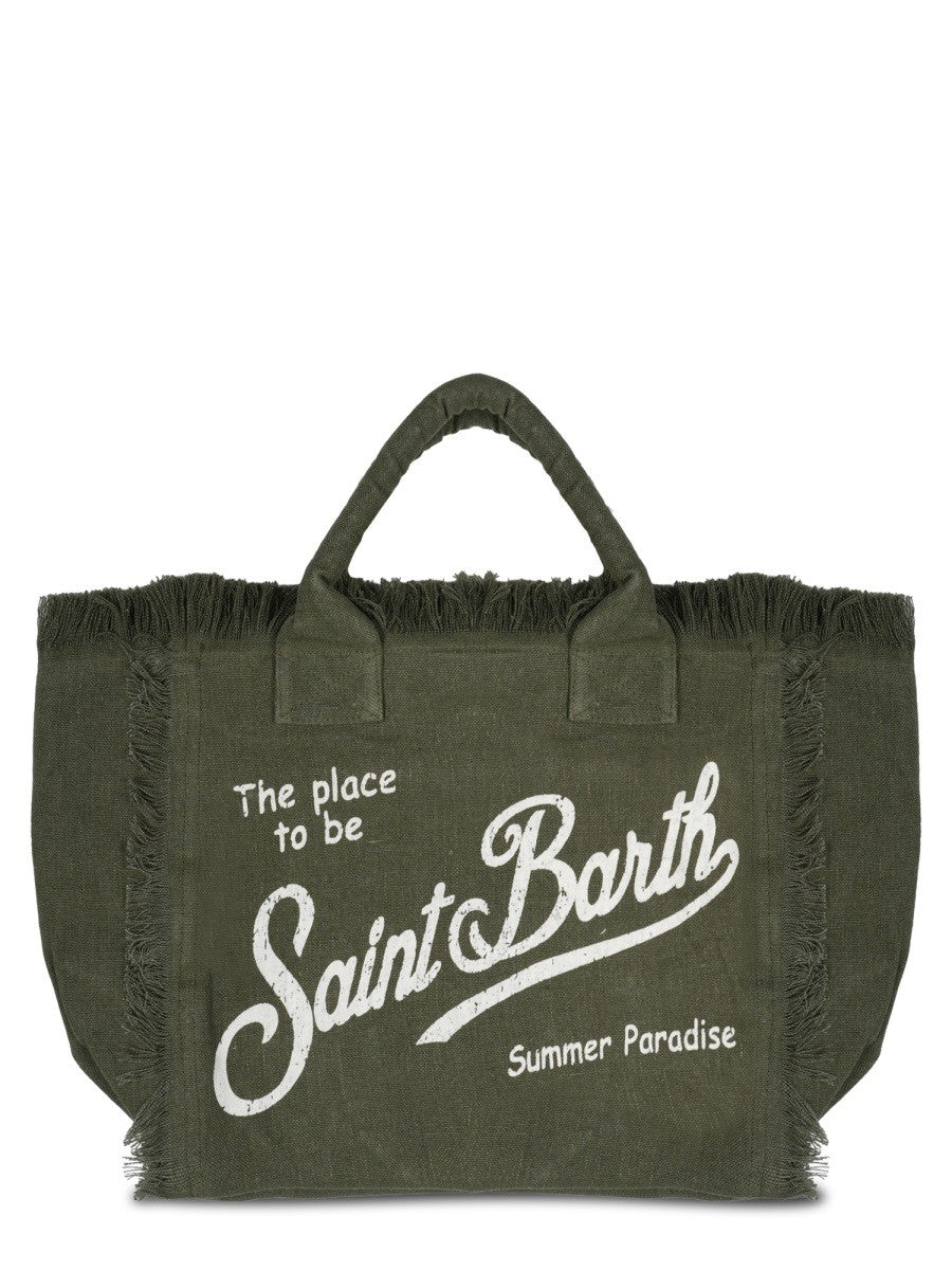 Mc2 Saint Barth Women's Borsa Vanity Regular in Lino Green