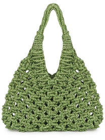 Hibourama Women's Borsa Vannifique Small Con Cristalli Green