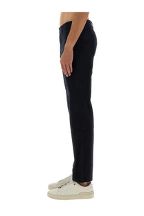 Boss men’s chino pants blue dark navy slim-fit with clean tailored cut and subtle stitching details