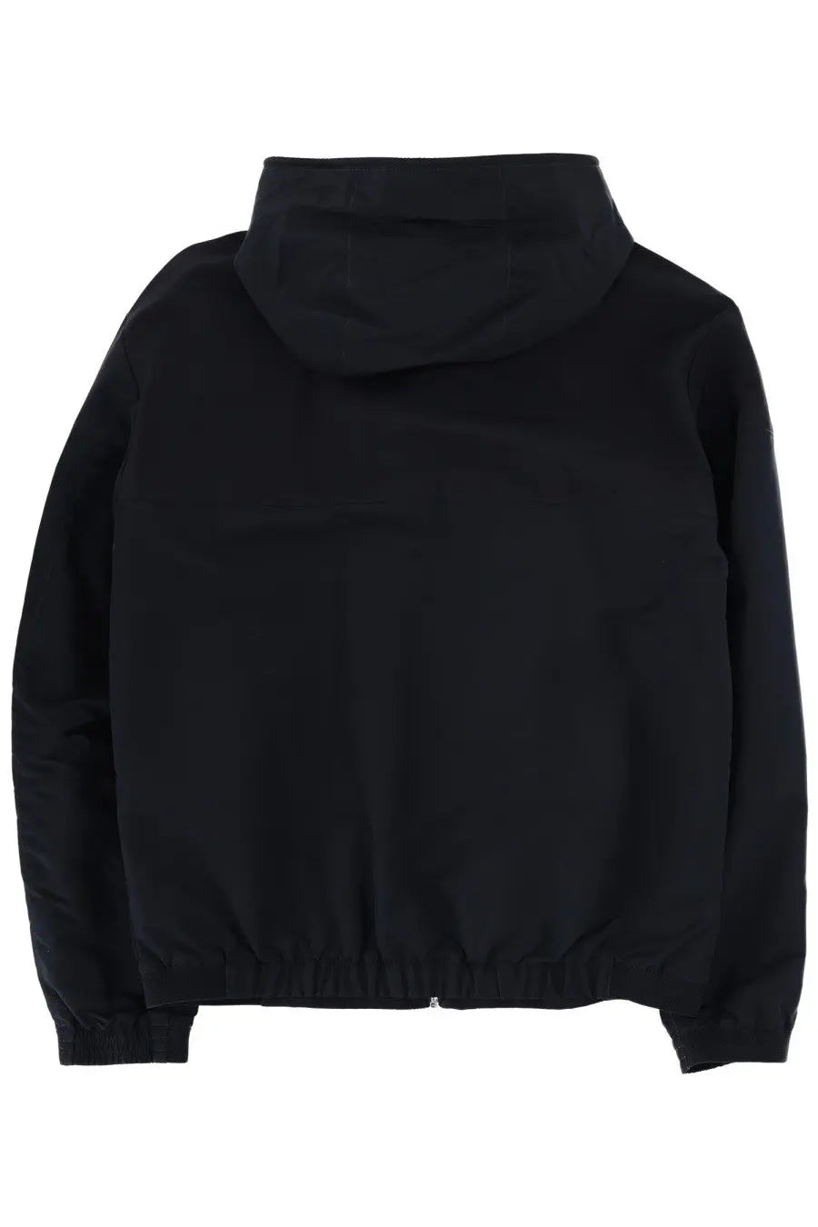 Boss men’s cireno black hooded jacket with sleek minimalist design and elastic cuffs made from lightweight material