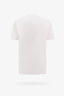 BOSS men’s white cotton t-shirt with a minimalist design, classic crew neck, and short sleeves