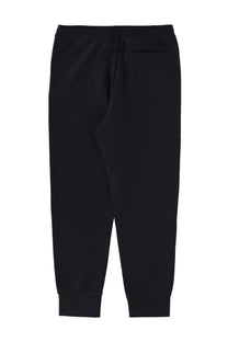 Black boss men’s jogger pants with soft stretchy fabric ribbed cuffs ideal for casual comfort