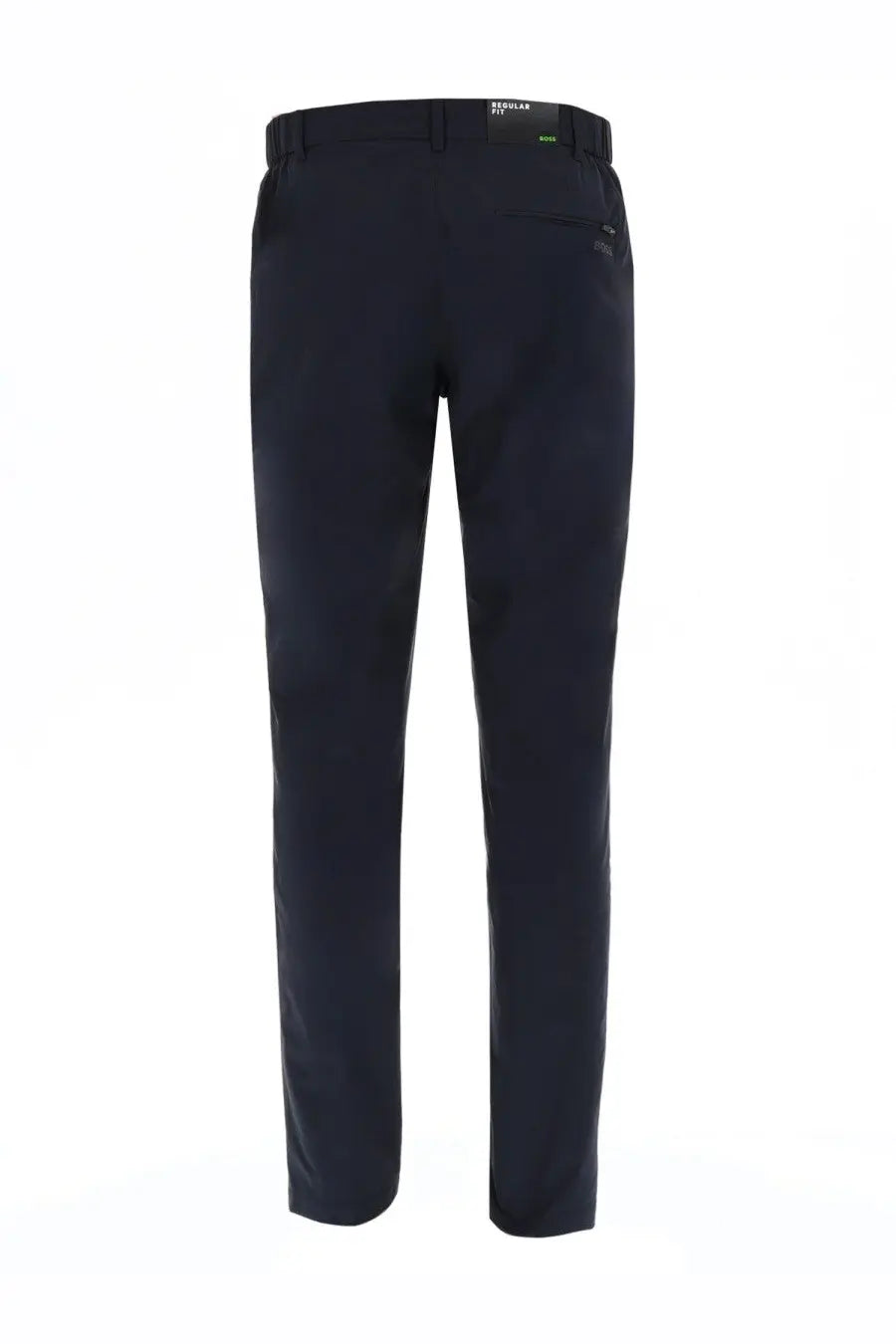 Boss men’s pantalone regular fit blue trousers with sleek tailored fit and subtle waistband branding in black
