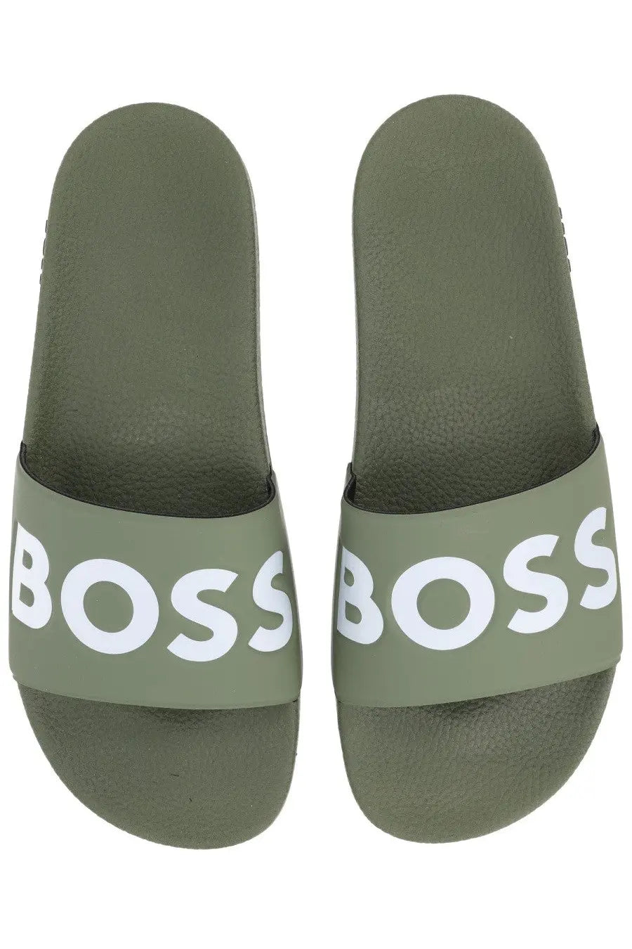 BOSS Men's Sandalo Slider Aryeh Green