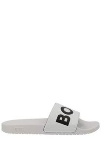 BOSS Men's Sandalo Slider Aryeh White