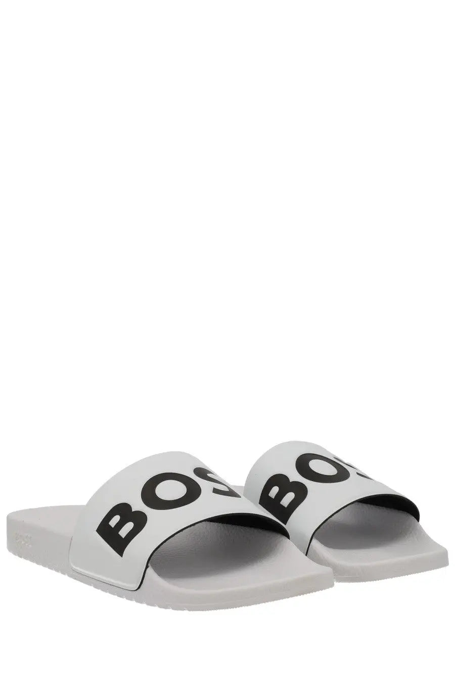 BOSS Men's Sandalo Slider Aryeh White