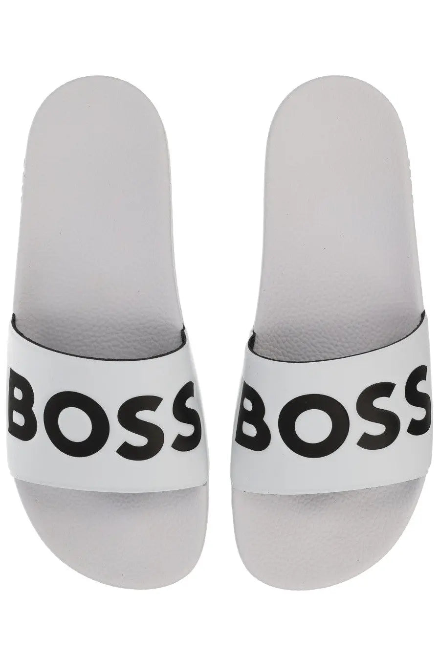 BOSS Men's Sandalo Slider Aryeh White