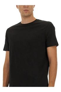 Boss men’s shirt beckham boss black black crew neck t-shirt with short sleeves made of smooth fabric