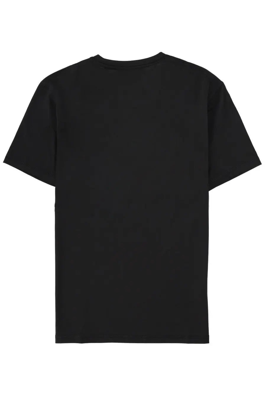 Boss men’s black short-sleeved crew neck cotton t-shirt suitable for casual and everyday wear