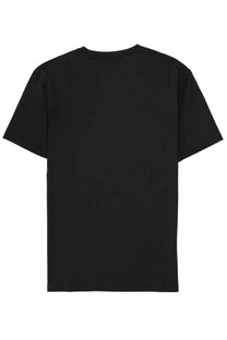 Boss men’s black short-sleeved crew neck cotton t-shirt suitable for casual and everyday wear