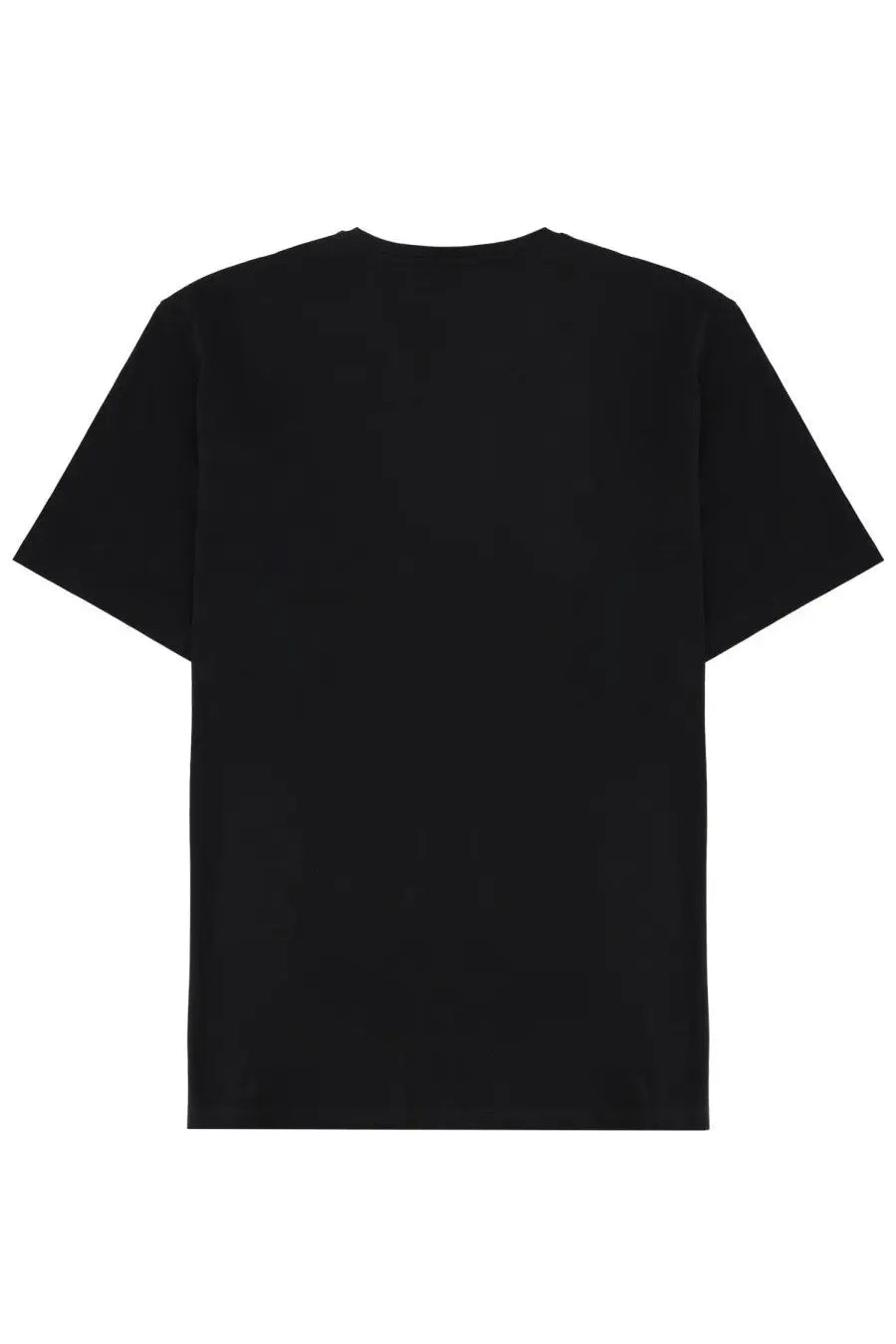 BOSS men’s black short-sleeved t-shirt with a simple solid design made from soft comfortable material