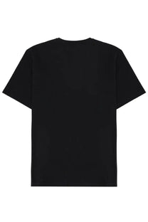 BOSS men’s black short-sleeved t-shirt with a simple solid design made from soft comfortable fabric