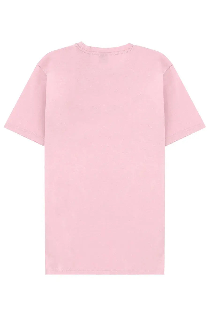 A soft pink plain cotton t-shirt with a classic crew neck and short sleeves, named BOSS men’s thinking shirt blue