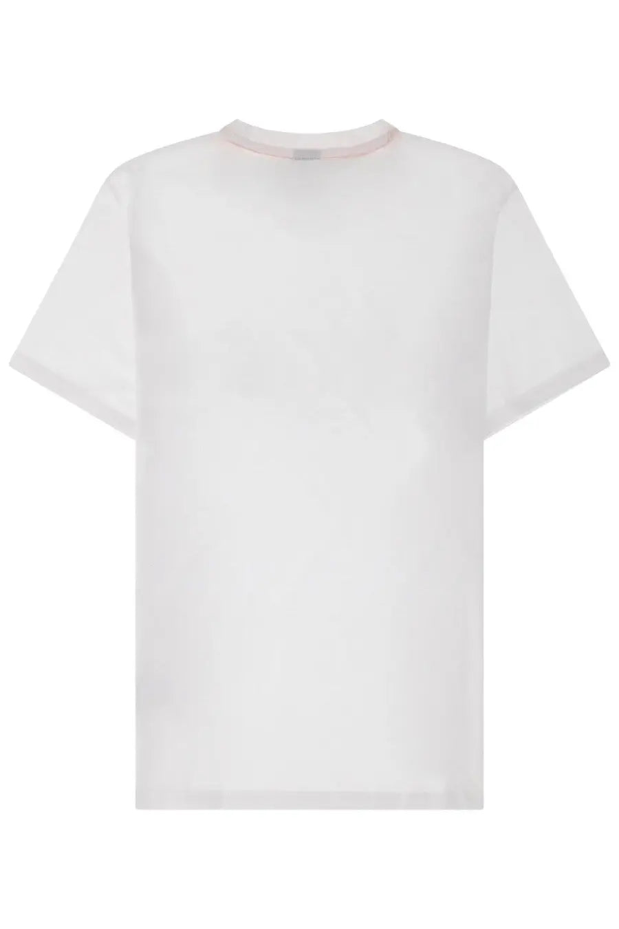 Boss men’s thinking shirt white minimalist cotton t-shirt with crew neck and short sleeves