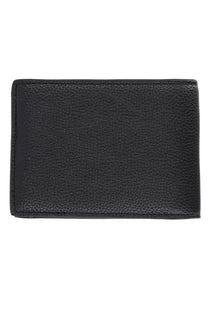 BOSS men’s wallet black textured leather design for durable and stylish everyday use