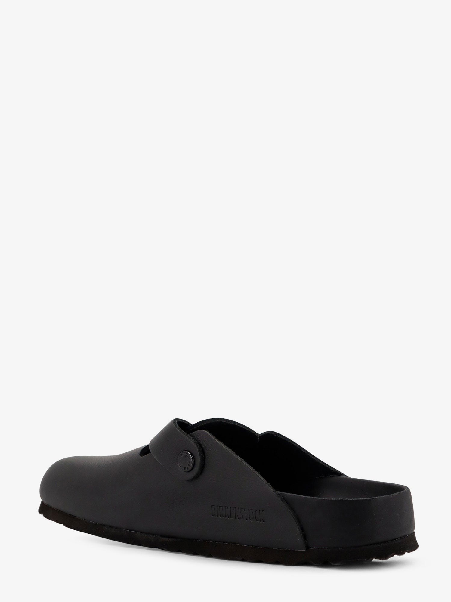 Birkenstock Unisex Boston BS Leather Mule Black