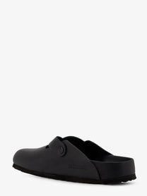 Birkenstock Unisex Boston BS Leather Mule Black
